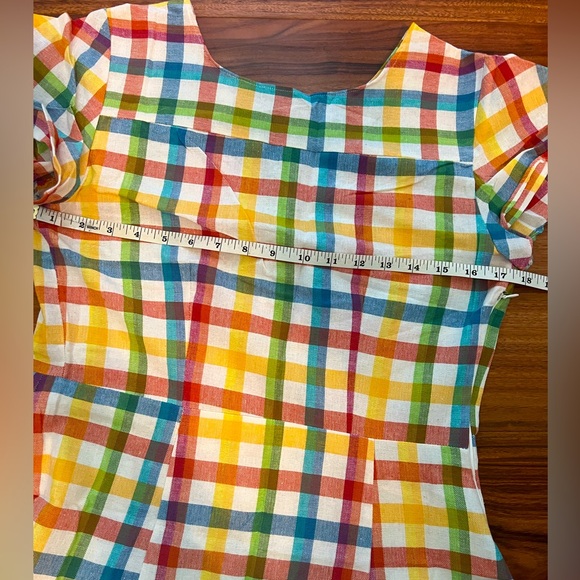 Fit and Flare Summer Gingham dress - Picture 12 of 15